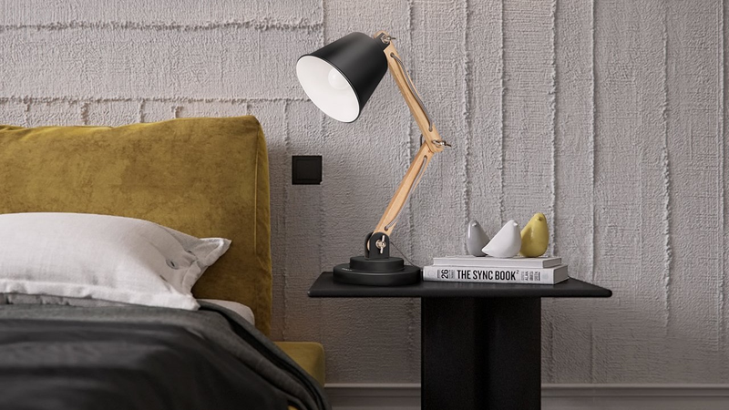 Tomons Scandinavian Desk Lamp, $29 with code MP9S3FXC
